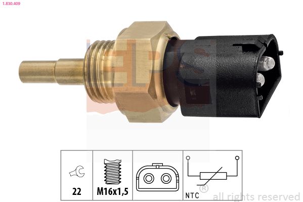 Senzor,temperatura lichid de racire EPS-1830 409 MDR